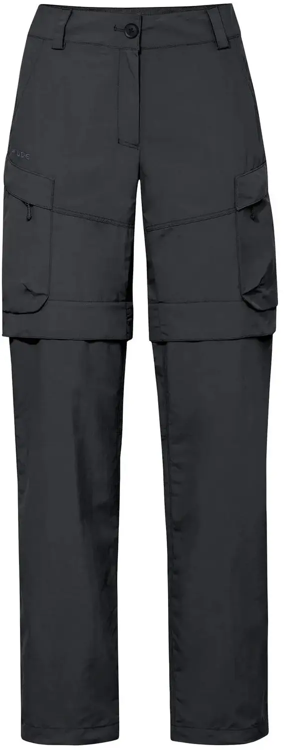 VAUDE Neyland Cargo dames wandelbroek - Fantoom zwart - afbeelding 2 van 2