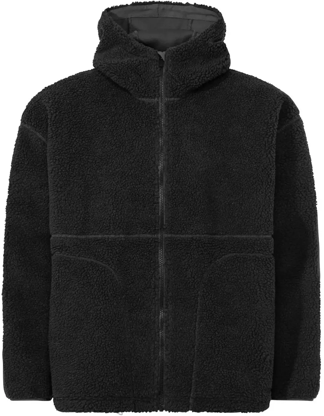 Vaude Manukau IV Hooded Fleece - Kaki - afbeelding 5 van 6