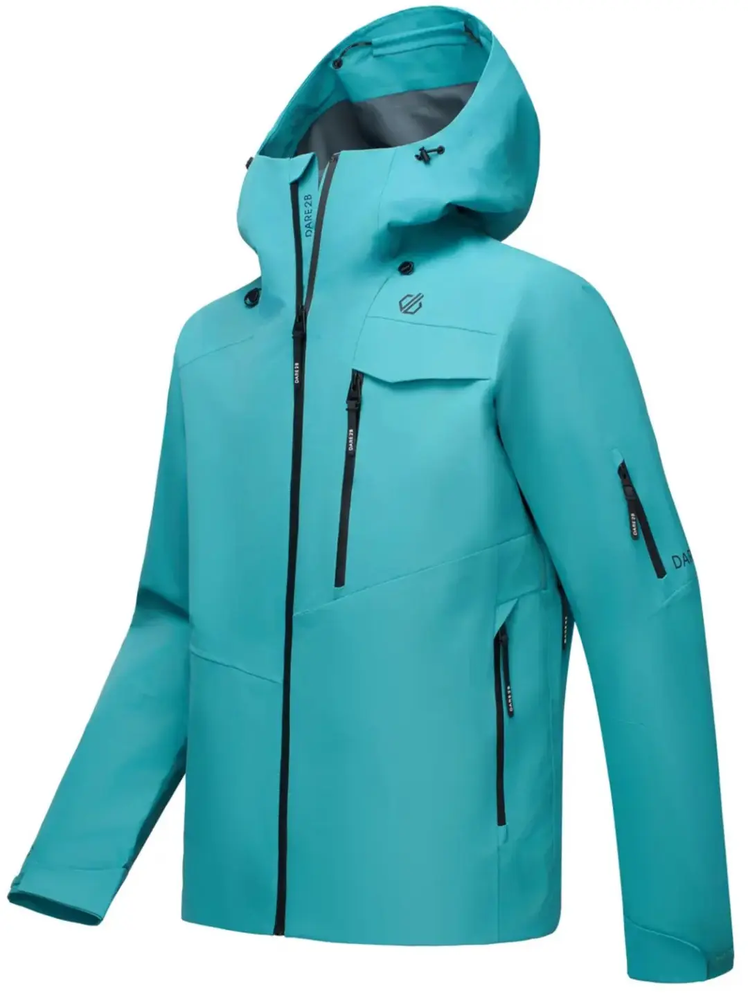 Dare 2b Altitude Guard Waterdichte Jas - Dusky Blue - 3XL - afbeelding 4 van 4