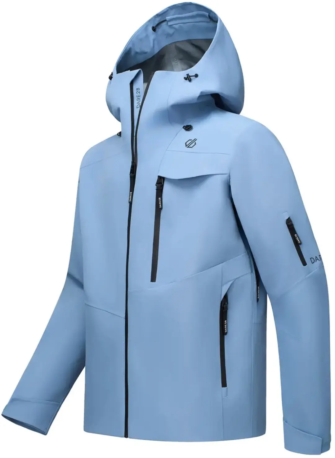 Dare 2b Altitude Guard Waterdichte Jas - Dusky Blue - 3XL - afbeelding 2 van 4
