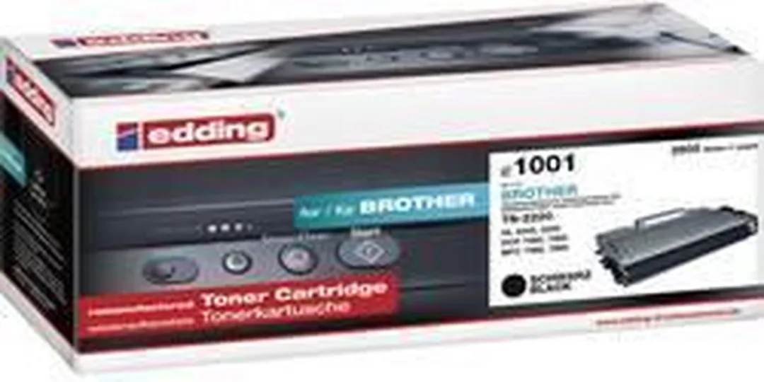edding EDD-1001 Toner - Zwart 2600 Pagina's - afbeelding 6 van 6