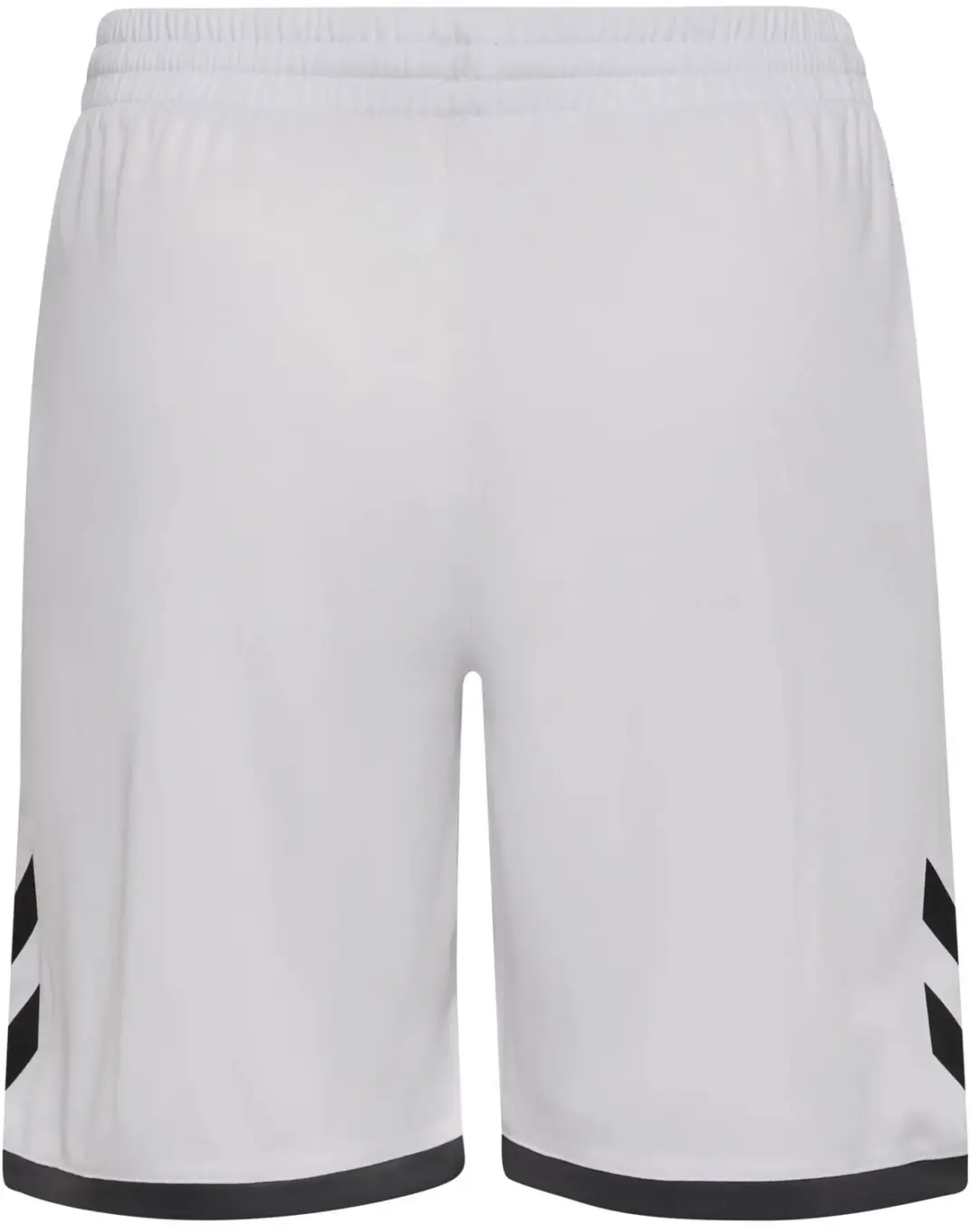 Hummel Blaze Club 26 Polyester Shorts - Wit/Asfalt - afbeelding 2 van 4