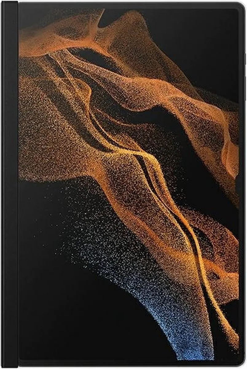 Samsung Galaxy Tab S8 Ultra Note View Cover - Zwart