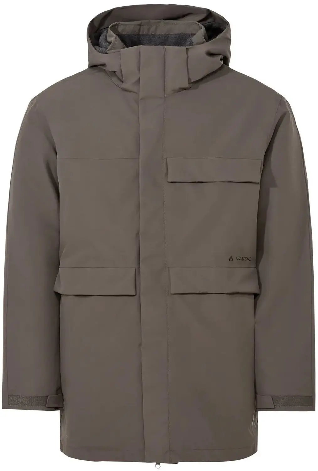 Vaude Idris Parka met Wolvoering - Fantoom Zwart - afbeelding 3 van 6