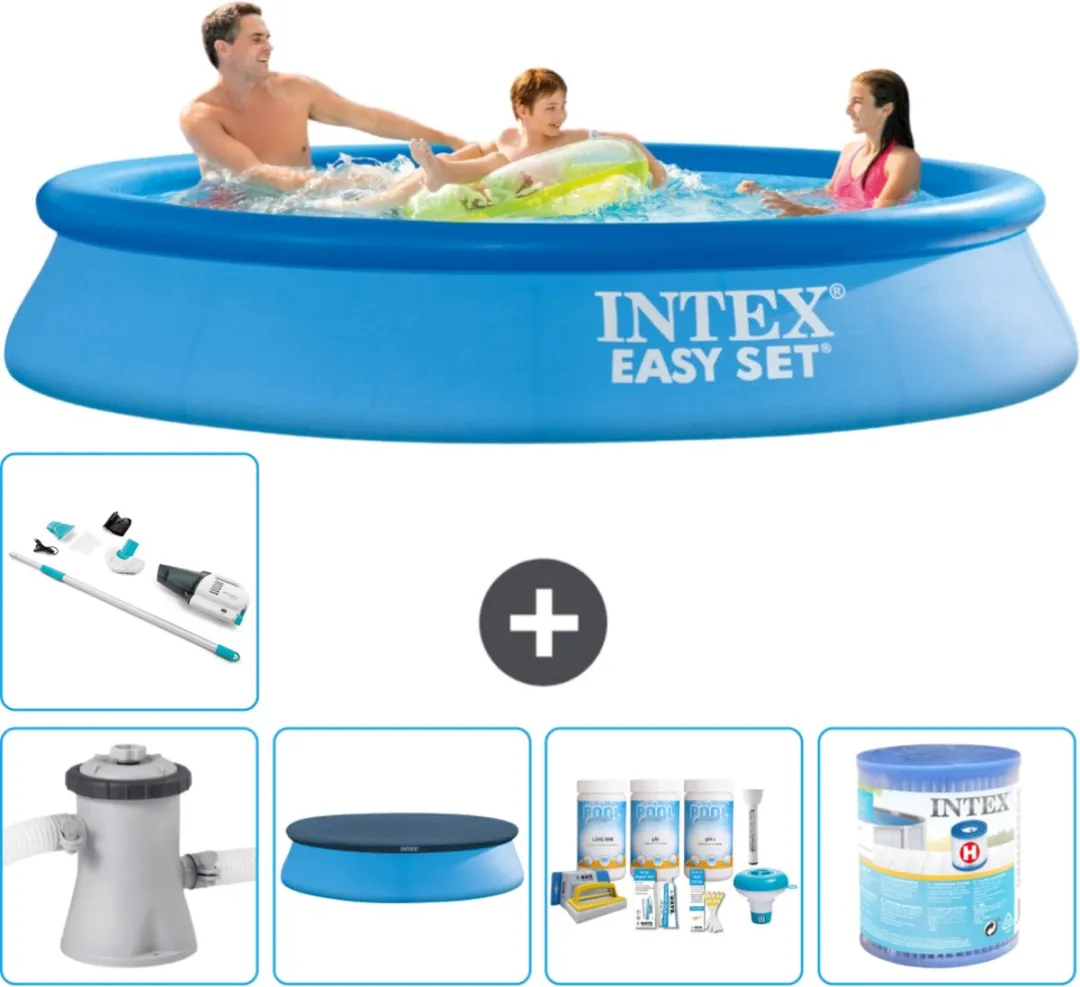 Intex Easy Set Zwembad 305x61cm - Blauw - 3077L