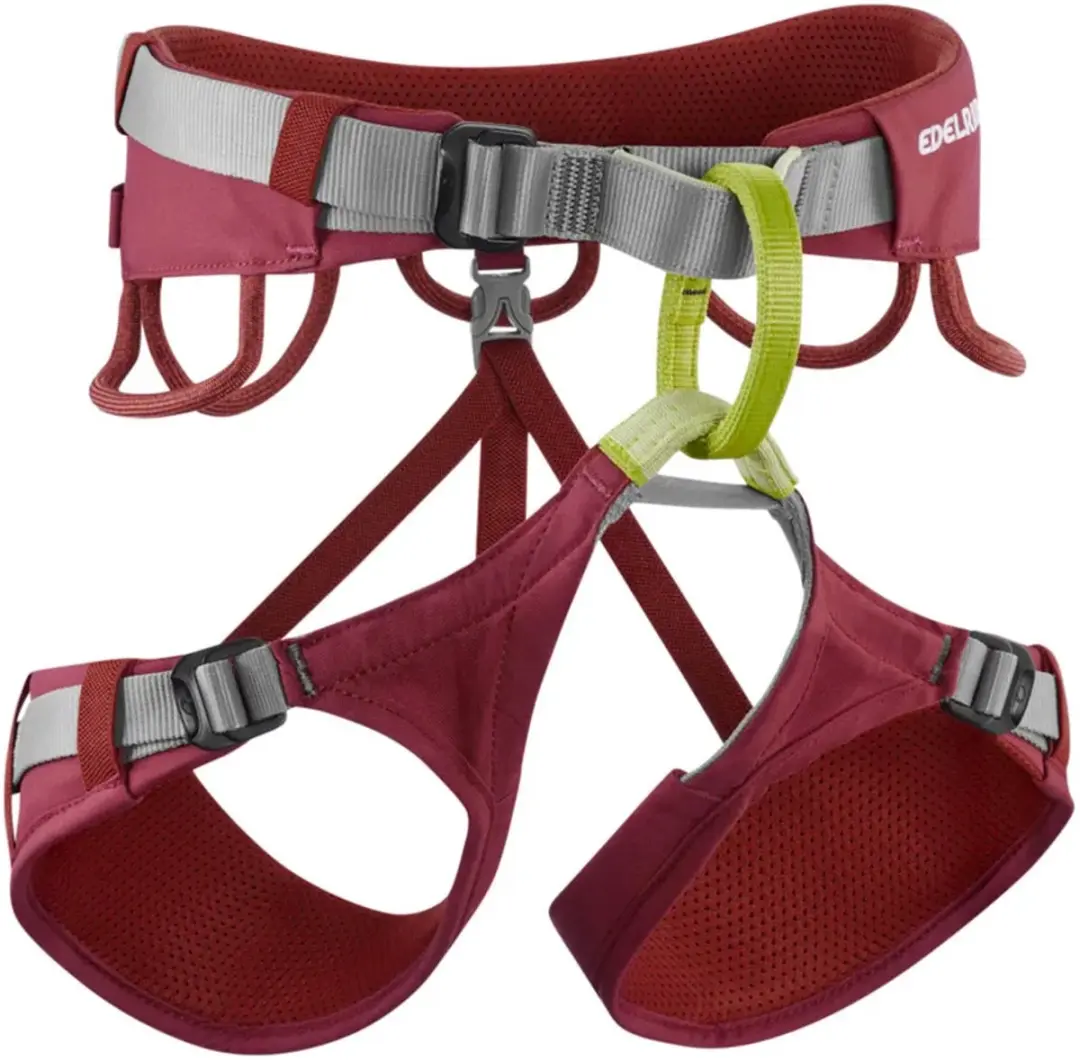 Edelrid Jayne IV Klimgordel Dames - Rhubarb Red - M - afbeelding 4 van 4