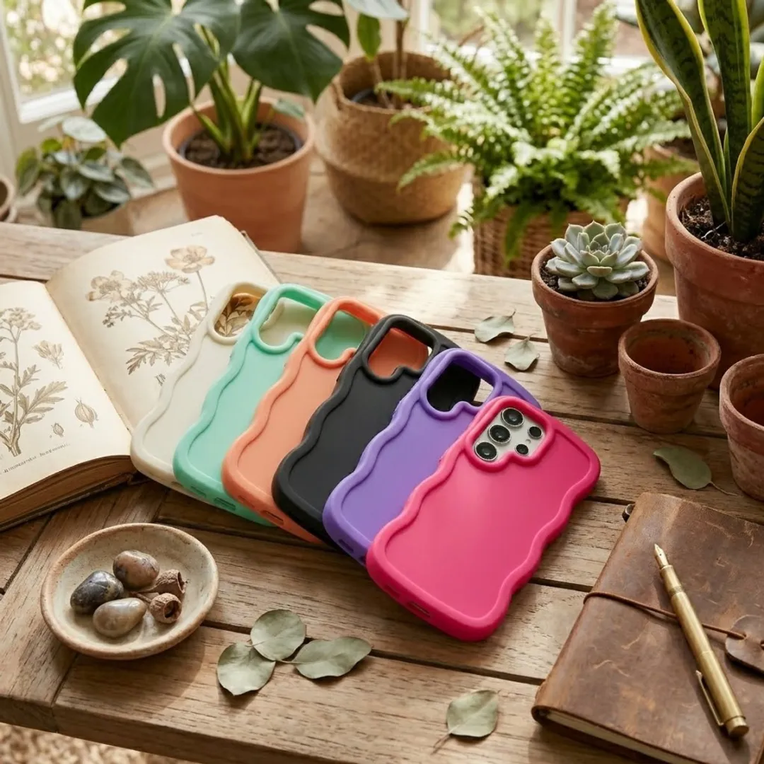 NUVEX Siliconen Hoesje Set Samsung Galaxy S25 Ultra - 6 Stuks - Mintgroen/Zwart/Roze