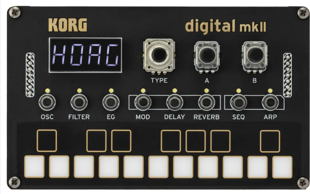 KORG NTS-1 mkII De tweede generatie van de populaire doe-het-zelf-synthesizer va