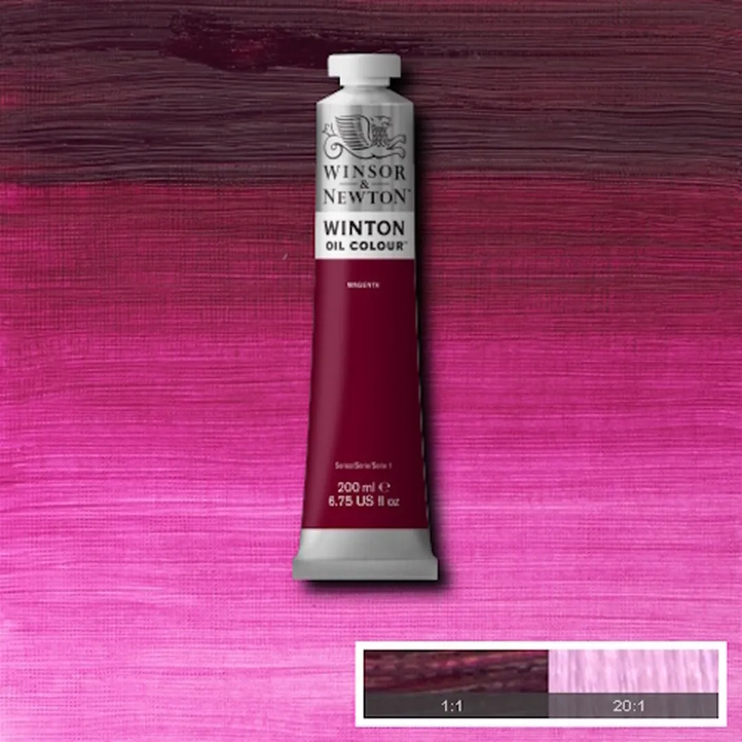 Winsor & Newton Winton Olieverf 200ml - Magenta