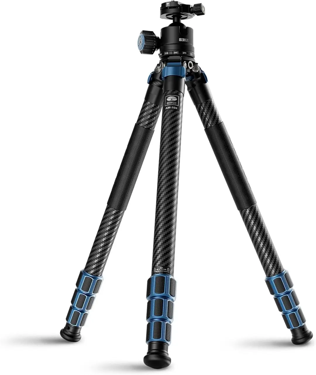 SIRUI AM-324 Carbon Fiber Reisstatief met AM-40 Balhoofd