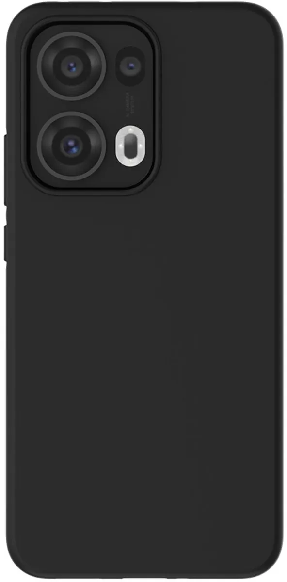 Just in Case TPU Hoesje Oppo Reno13 Pro - Effen Zwart - 8720878509185