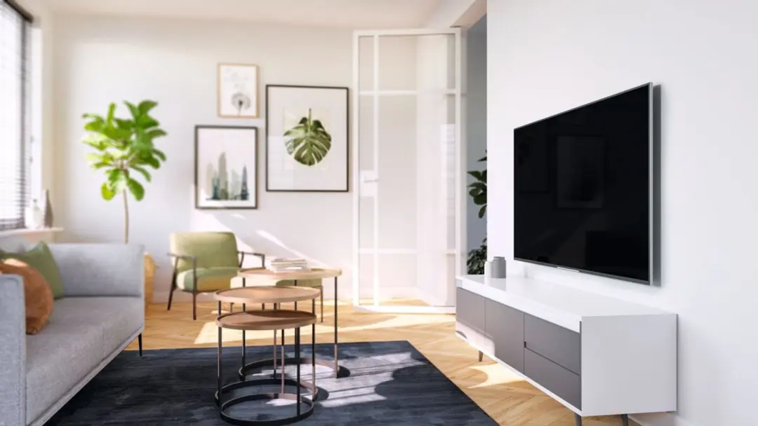 Vogel's COMFORT TVM 4605 L Vaste TV-beugel - 40-100 inch - Zwart - afbeelding 5 van 6