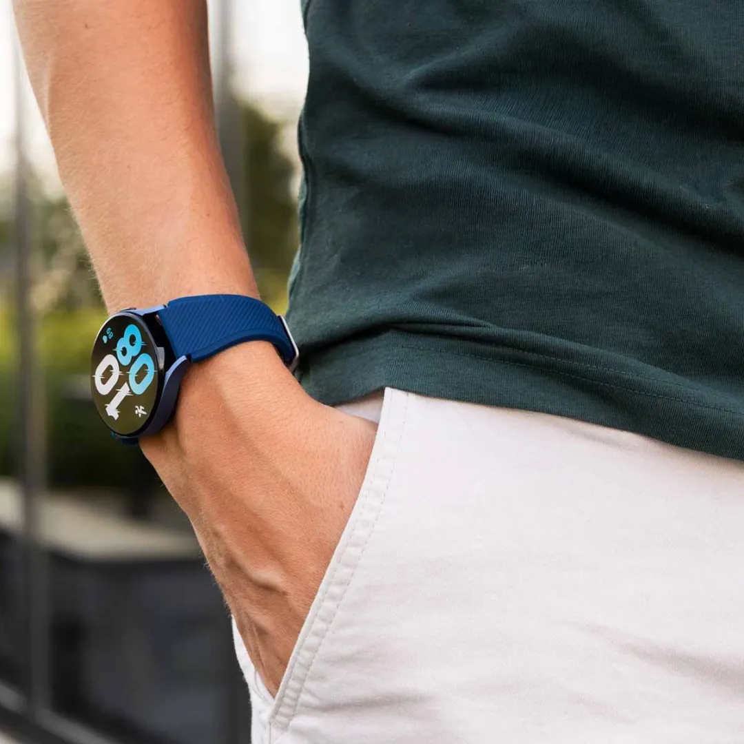 Imoshion Siliconen Bandje Samsung Galaxy Watch 8 - Donkerblauw