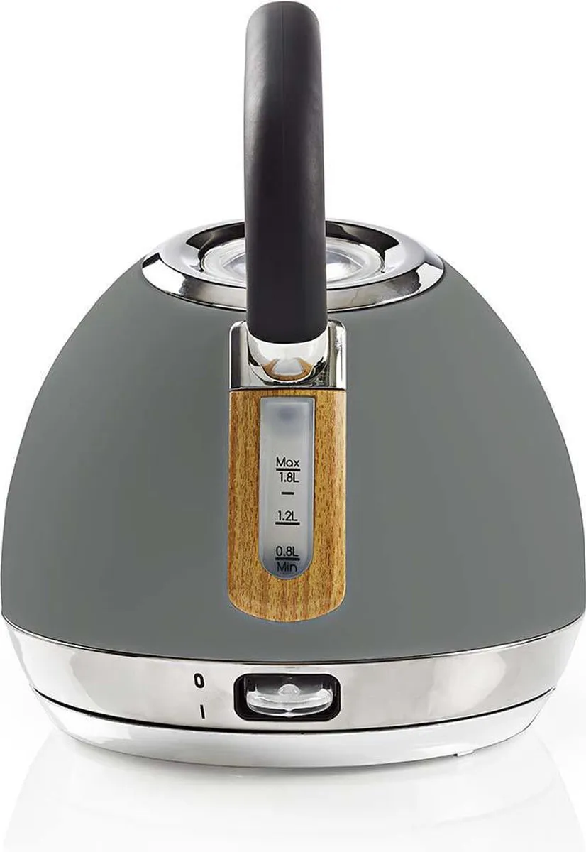 Nedis KAWK520EGY Waterkoker 1.8L - Grijs