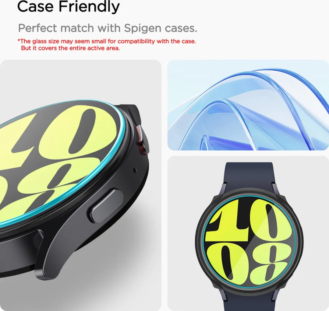 Spigen Screenprotector Galaxy Watch7 44mm - 2 Stuks