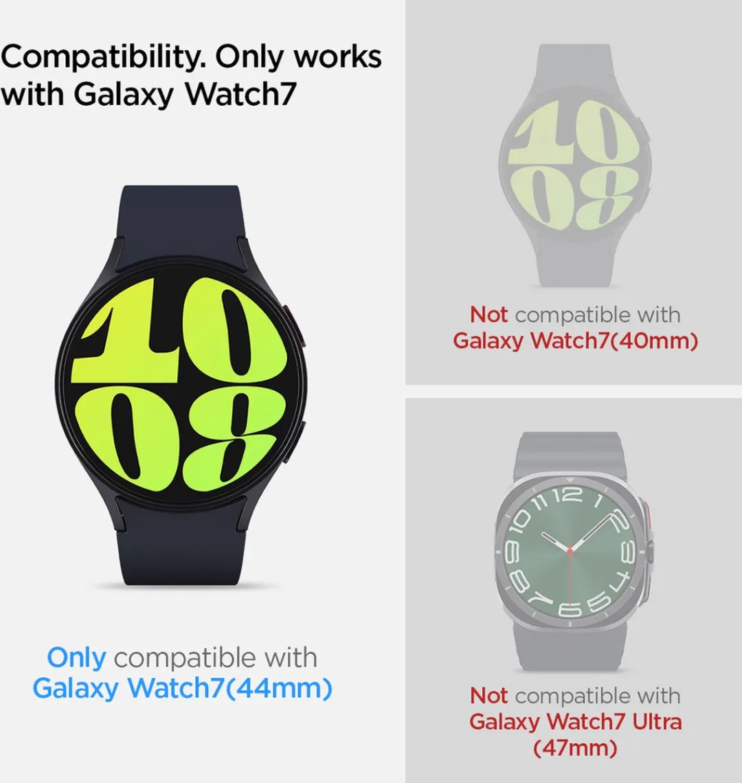 Spigen Screenprotector Galaxy Watch7 44mm - 2 Stuks