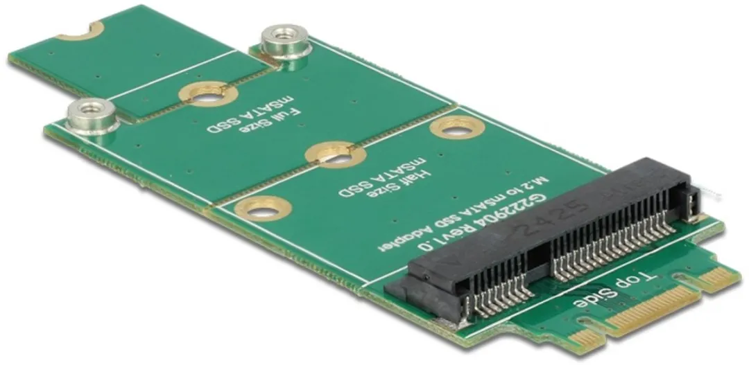 Delock M.2 naar mSATA Converter 62591