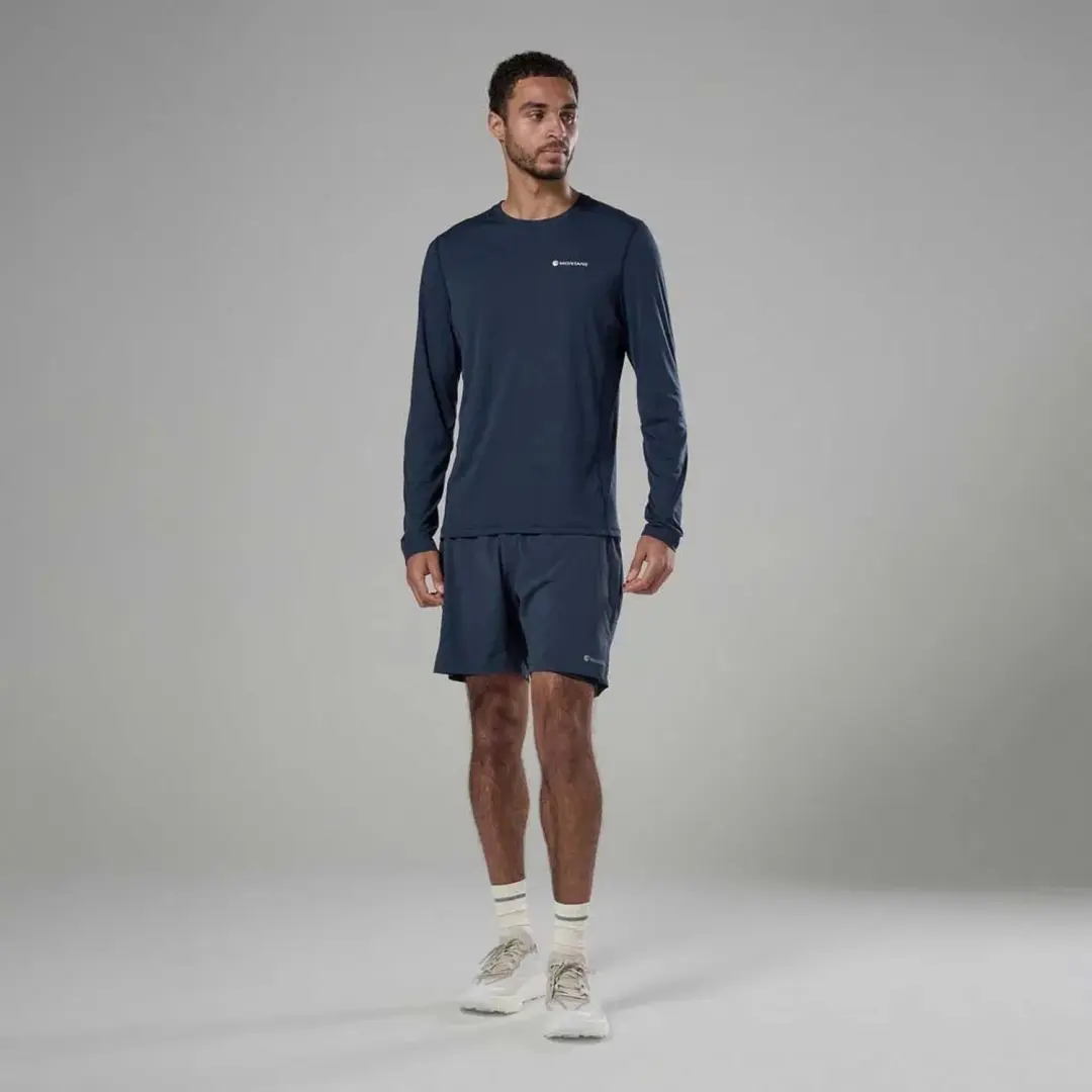 Montane Dart Nano T-shirt Lange Mouwen - Blauw M - afbeelding 4 van 4