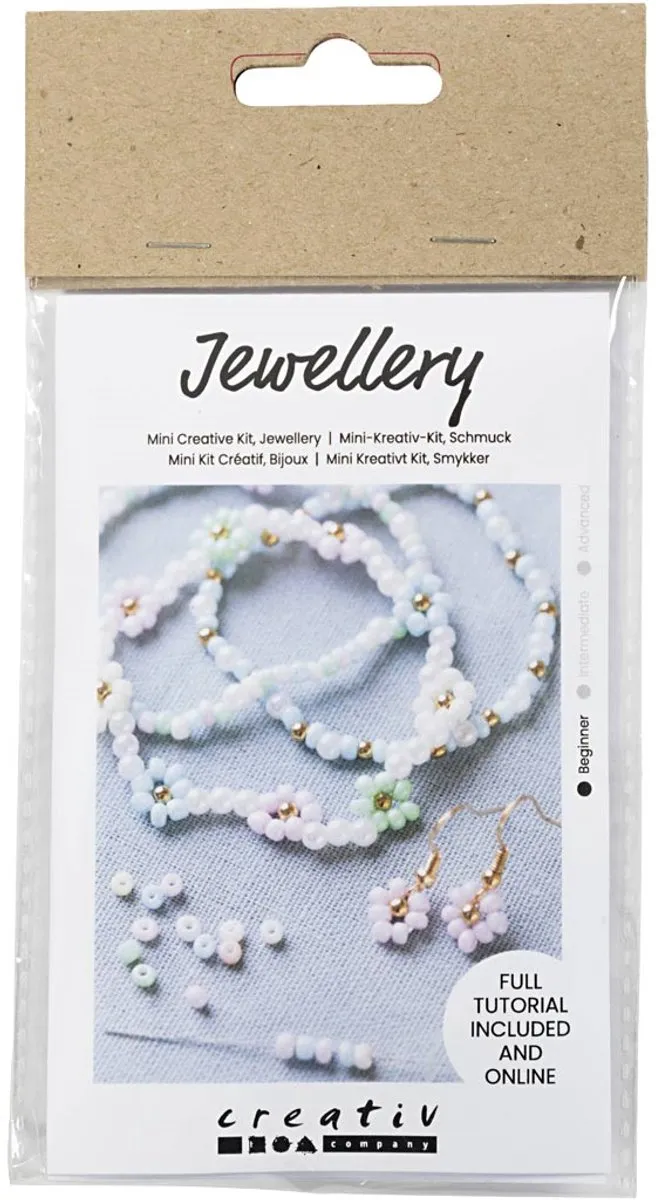 Creativ Company Mini Hobbyset Elastische Sieraden Bloemen
