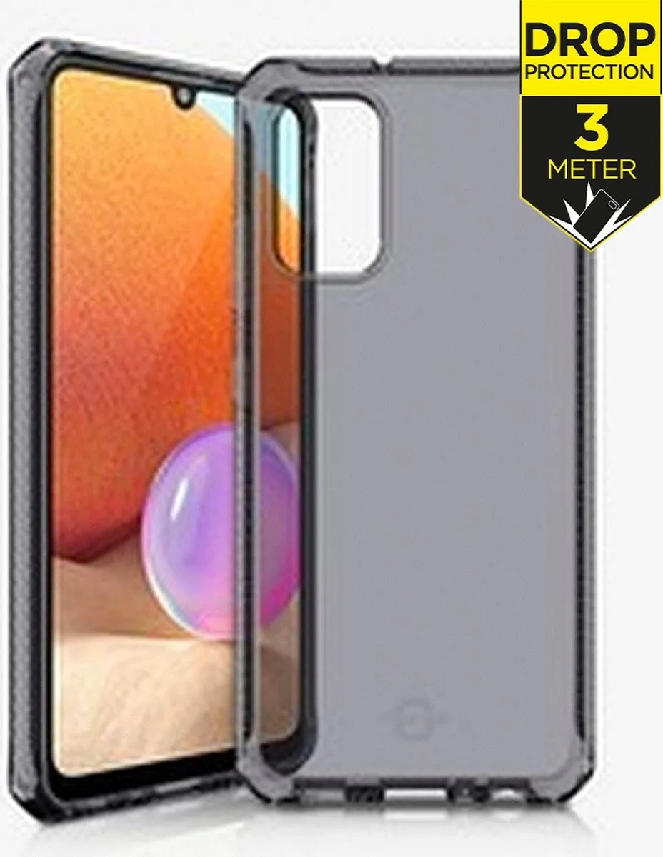 ITSKINS Spectrum Clear Samsung Galaxy A32 4G Hoesje - Zwart