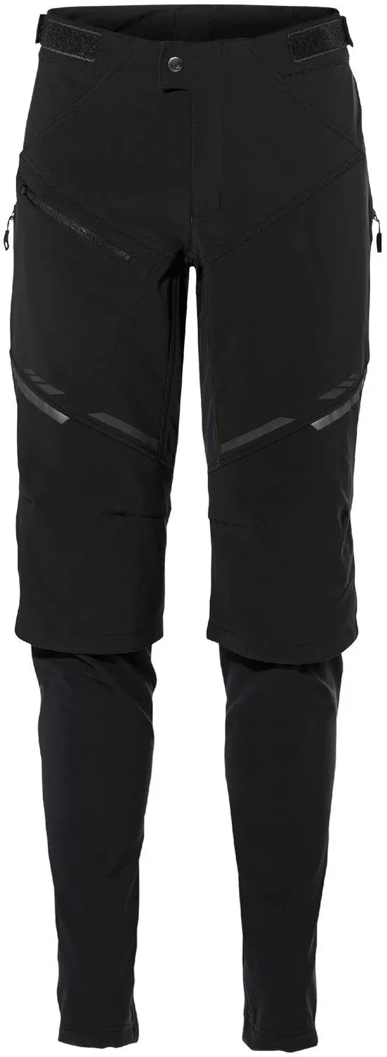 Vaude Virt Softshell Broek - Zwart - XS - afbeelding 3 van 4