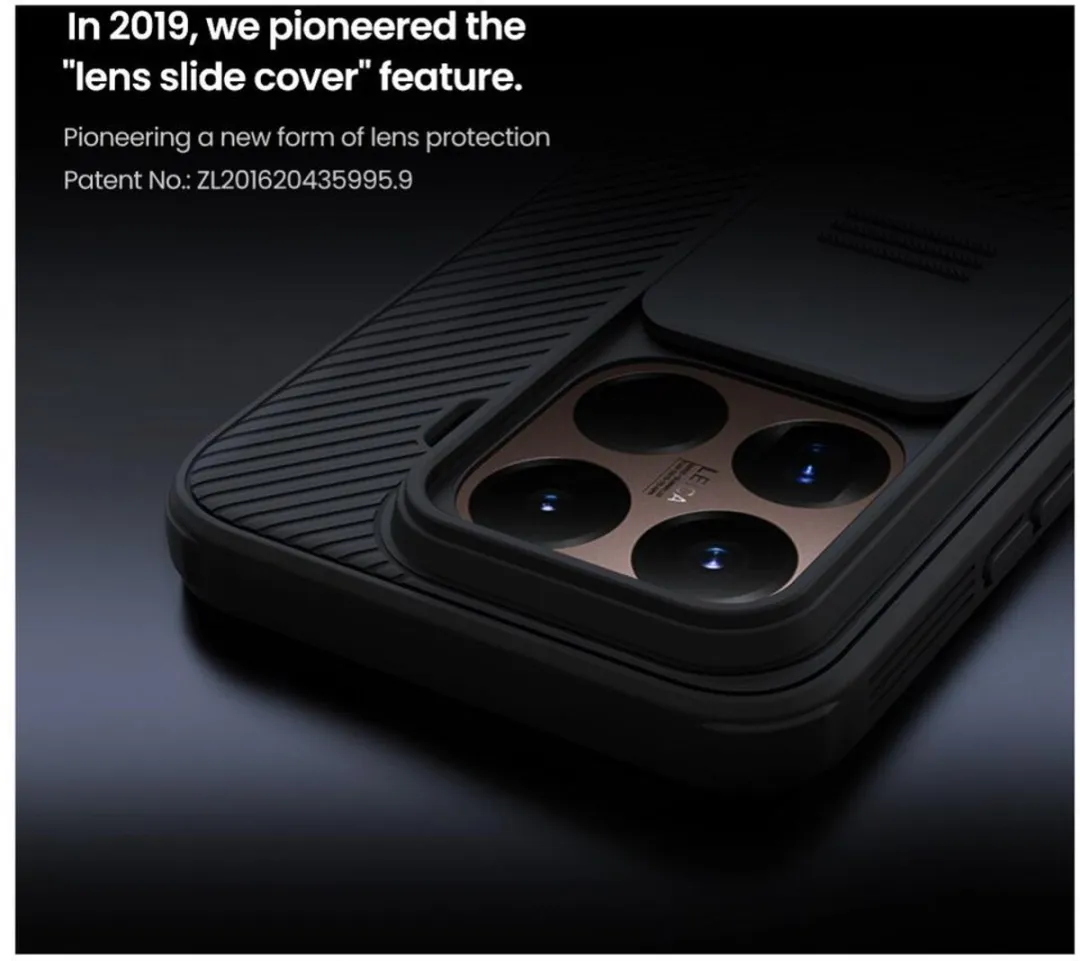 Nillkin CamShield Pro Hoesje Xiaomi 15T Pro - Zwart