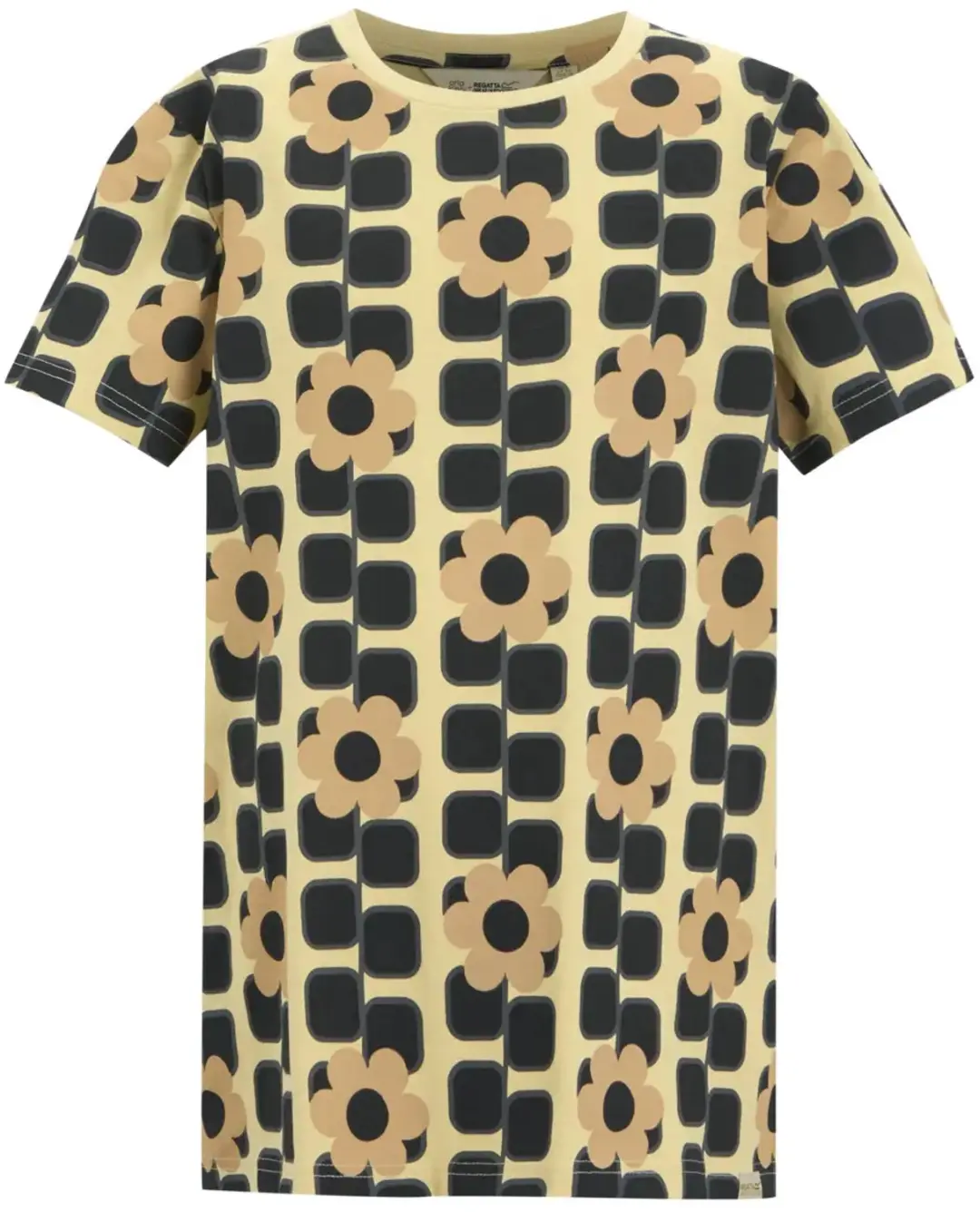 Regatta Orla Kiely Dames T-Shirt - Jasmine Flower Blue - afbeelding 3 van 4