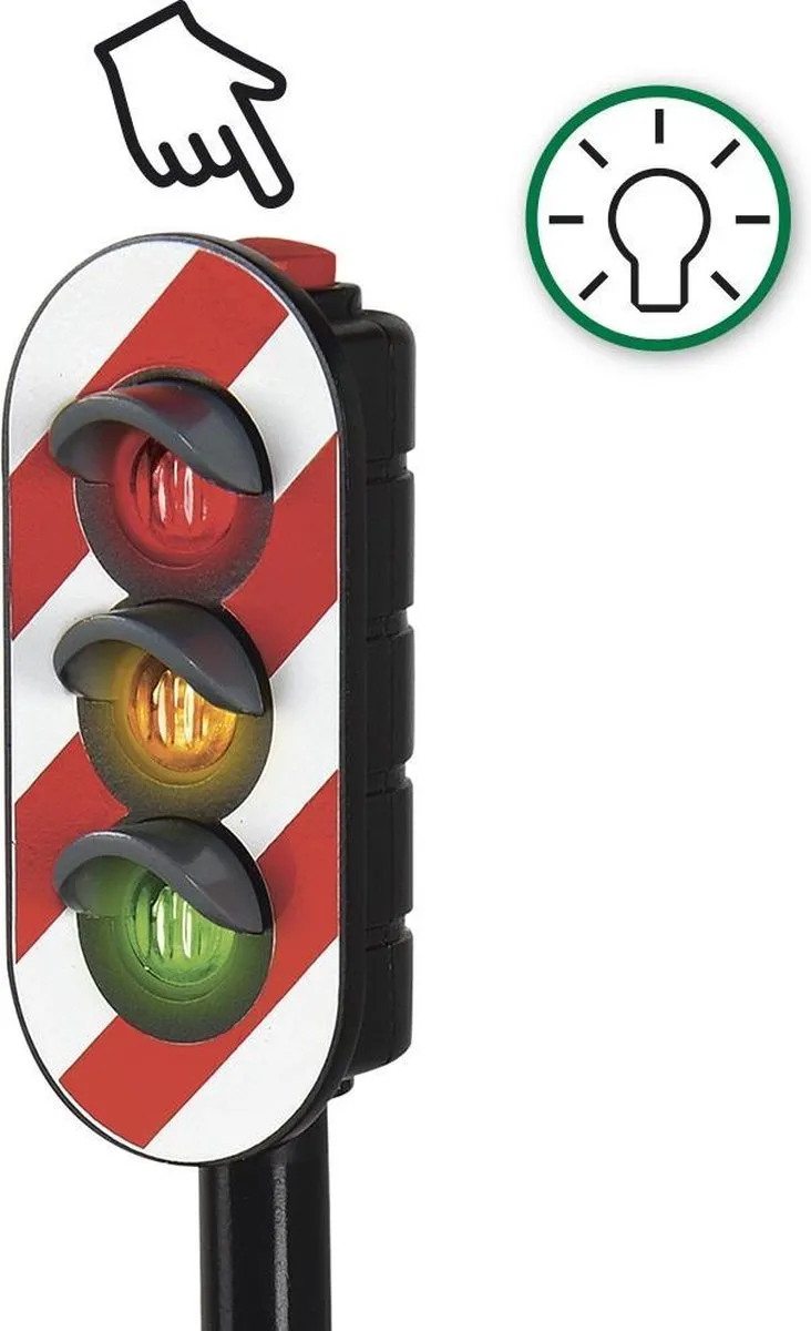 BRIO Stoplicht 33743 - Treinbaanaccessoire - Zwart