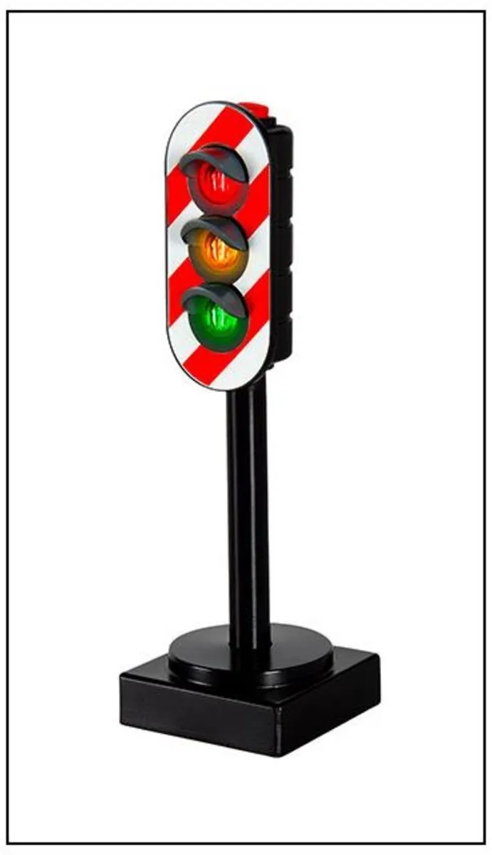 BRIO Stoplicht 33743 - Treinbaanaccessoire - Zwart