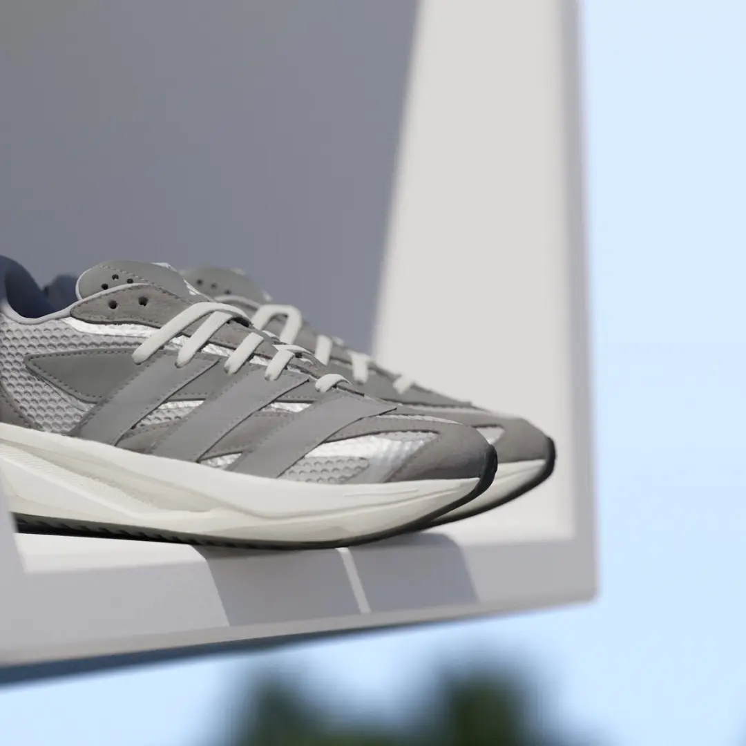 adidas Lightblaze Kinder Sneakers - Grijs - afbeelding 2 van 6