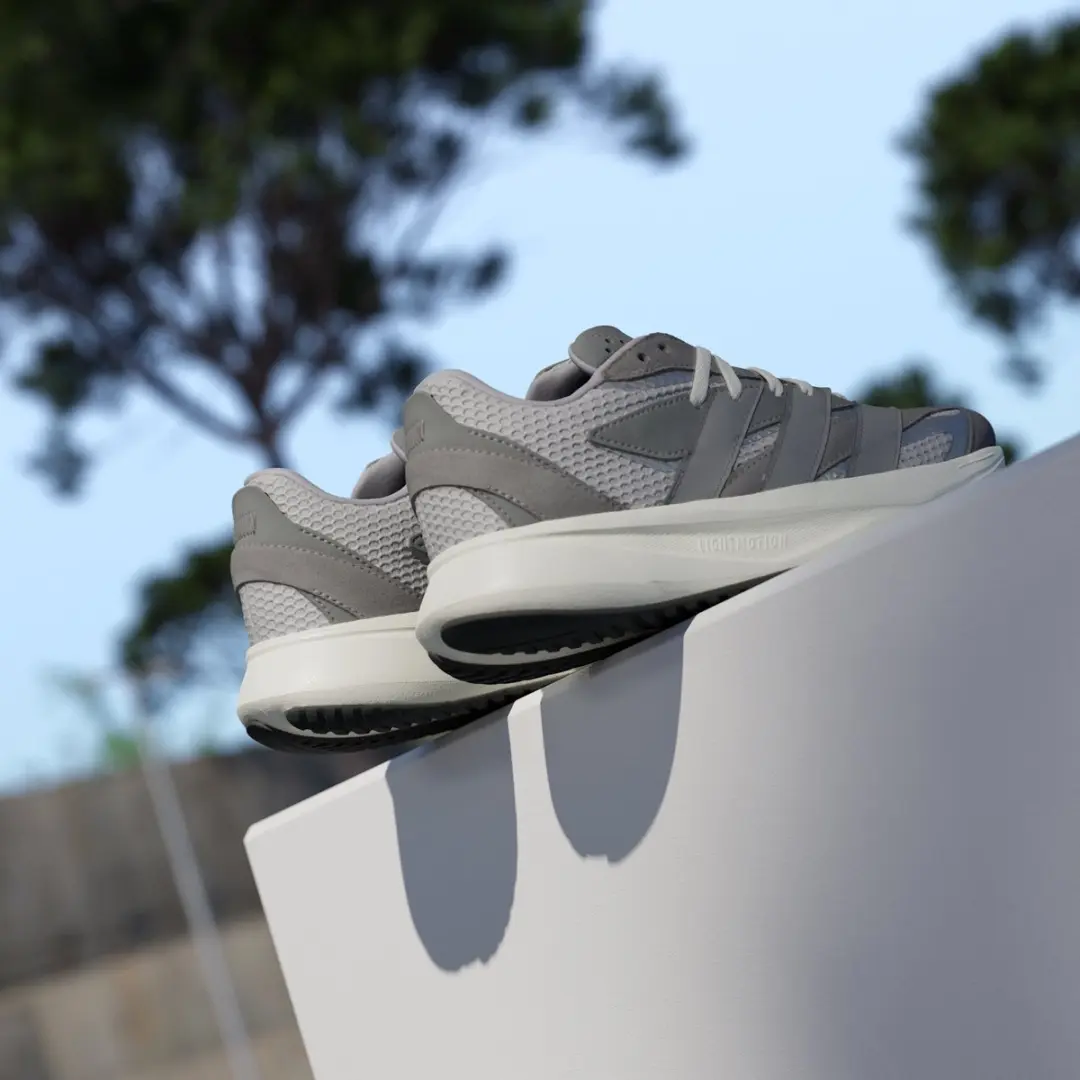 adidas Lightblaze Kinder Sneakers - Grijs - afbeelding 3 van 6