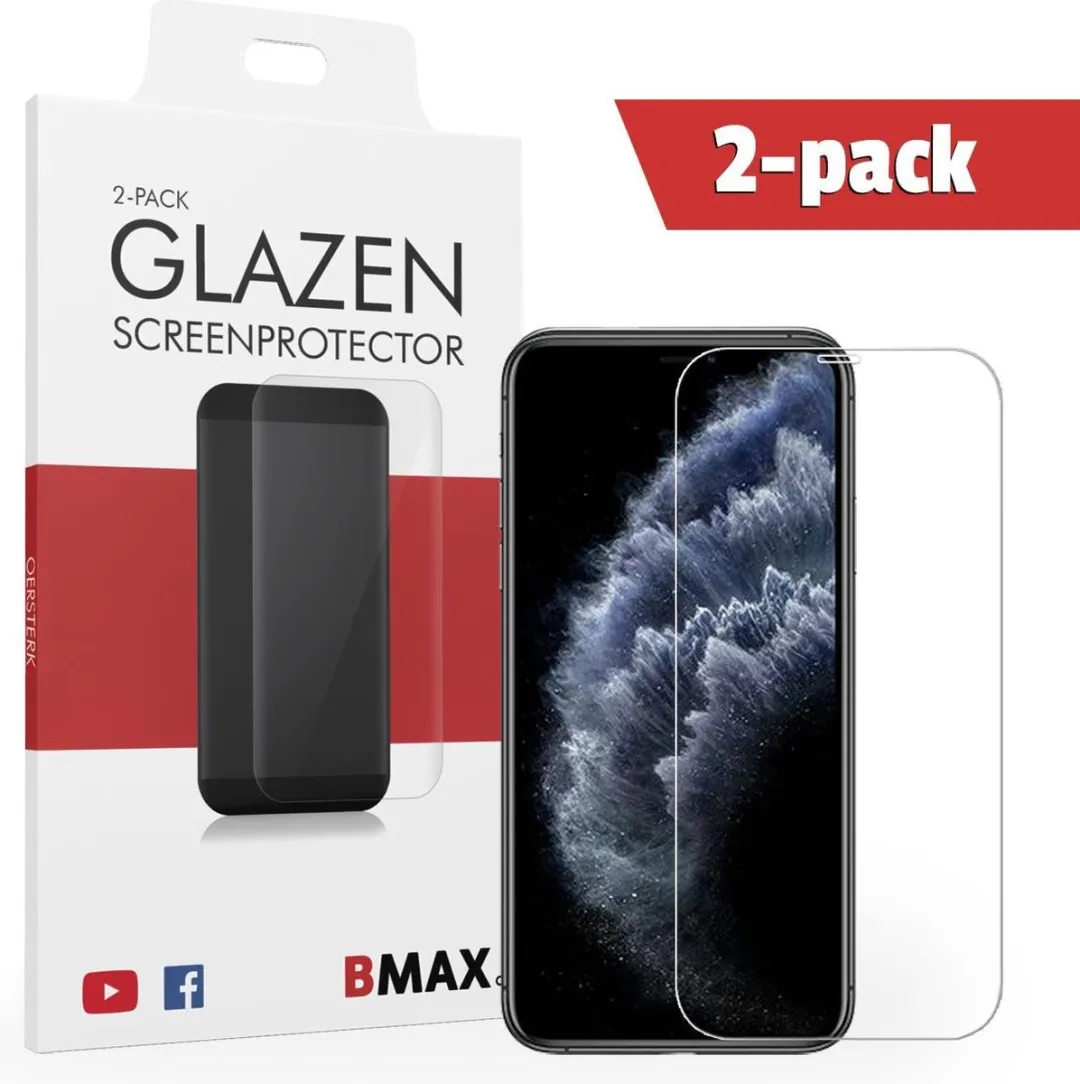 BMAX iPhone 11 Screenprotector 2-pack