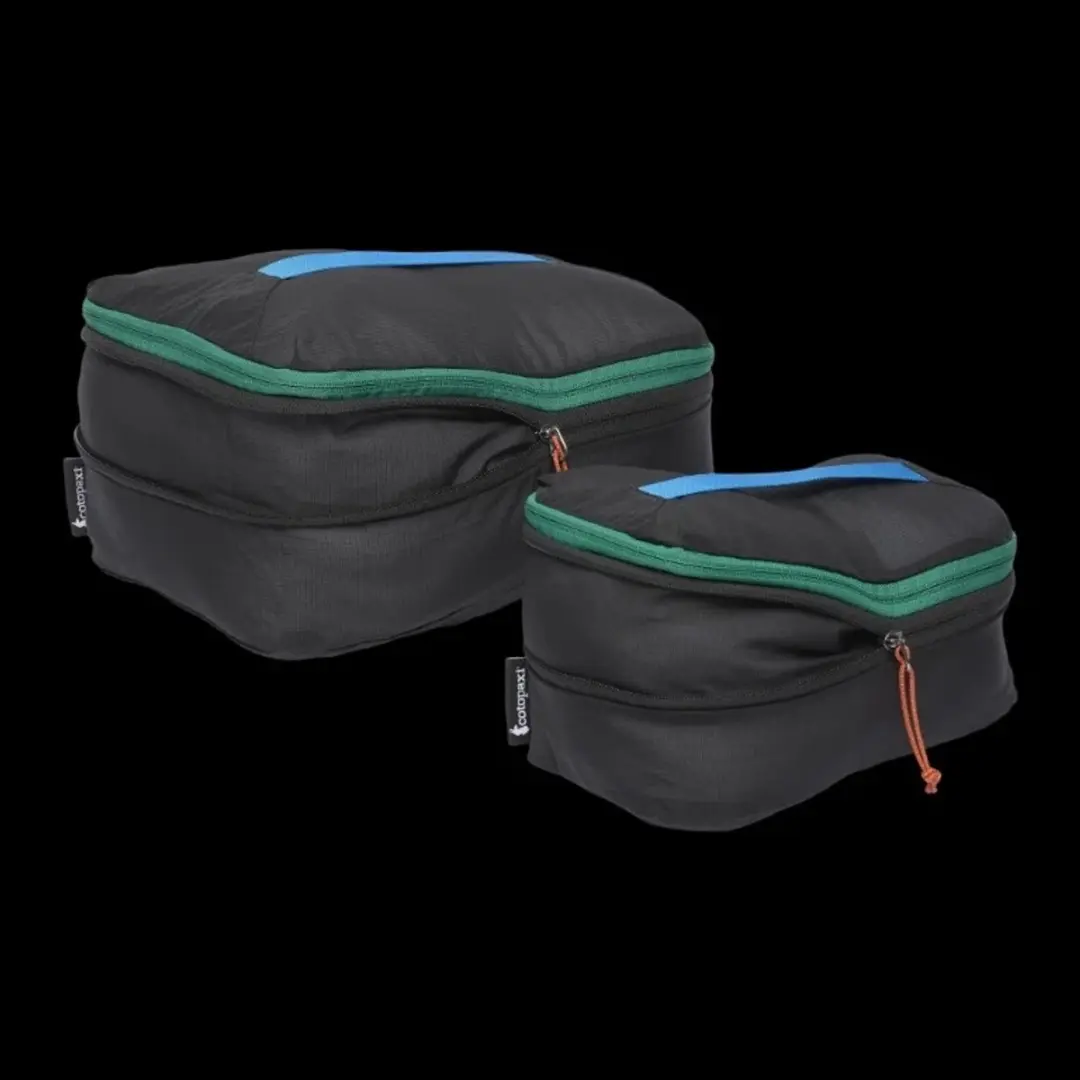 Cotopaxi Cubo Packing Cube Set - Zwart - 2 stuks - afbeelding 2 van 2