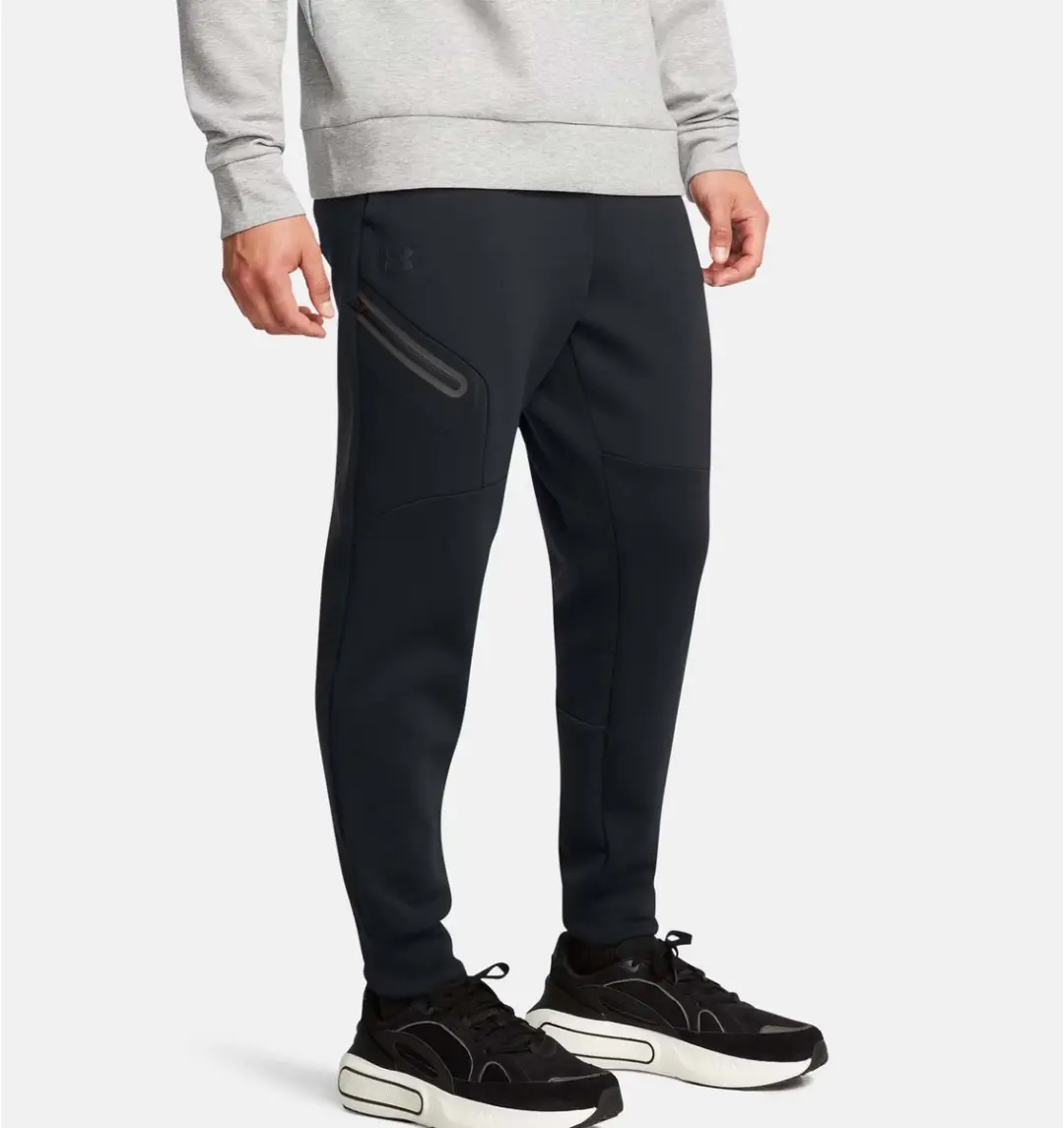 Under Armour Unstoppable Fleece Joggingbroek - Zwart - afbeelding 4 van 6