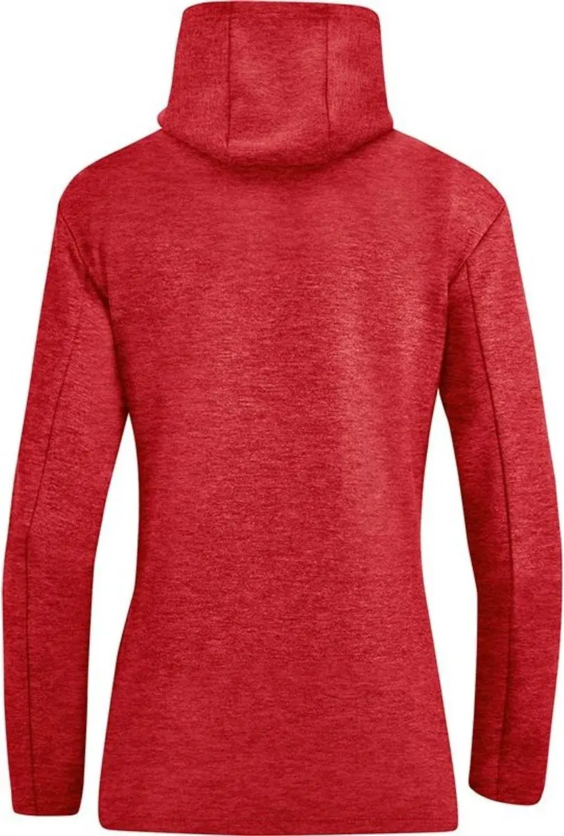 JAKO Premium Basics Jas met Kap Dames - Rood Gemeleerd - afbeelding 3 van 4