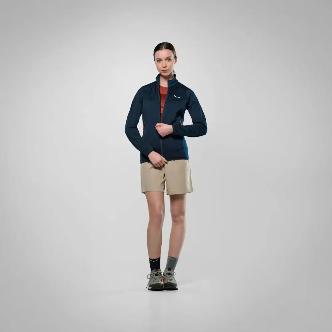 Salewa Puez Altavia Dames Wandeljack - Marineblazer - afbeelding 2 van 6