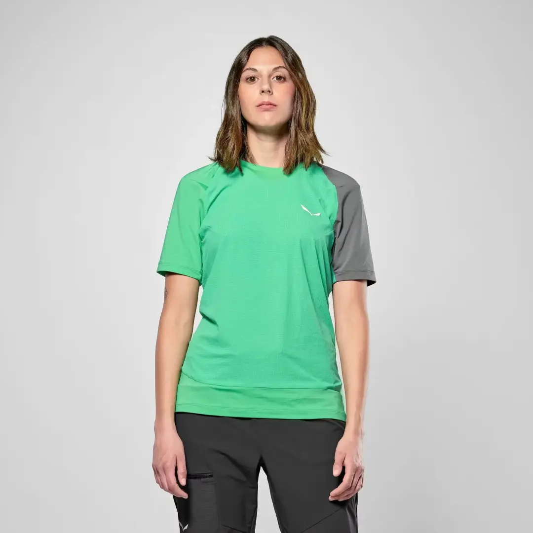 Salewa NXT Hybride T-shirt Dames - Irish Green - afbeelding 2 van 6