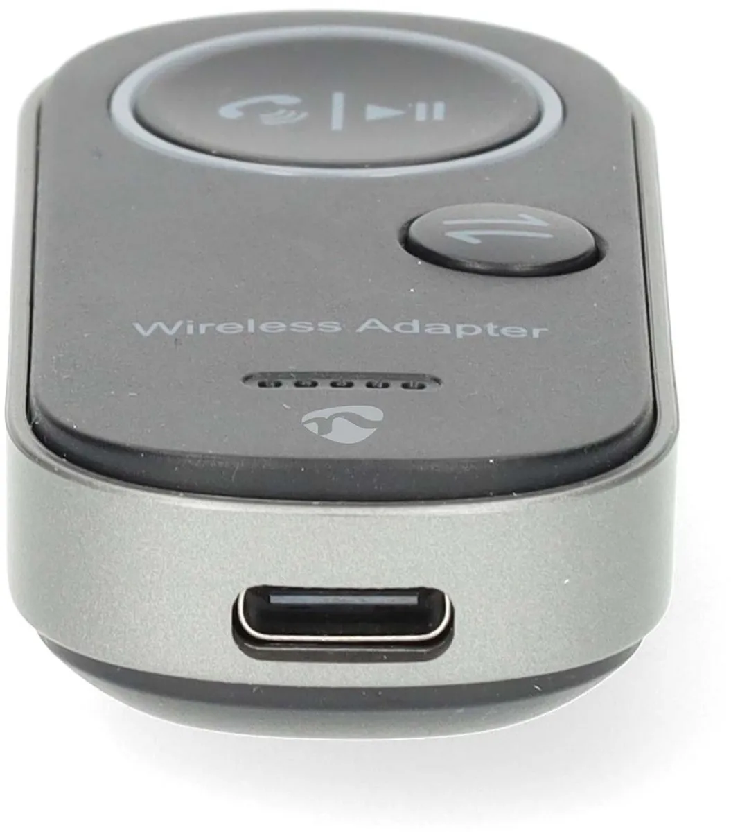 Nedis BTTC2500BK Bluetooth Zender/Ontvanger - USB-C/3.5mm - Zwart - afbeelding 6 van 6