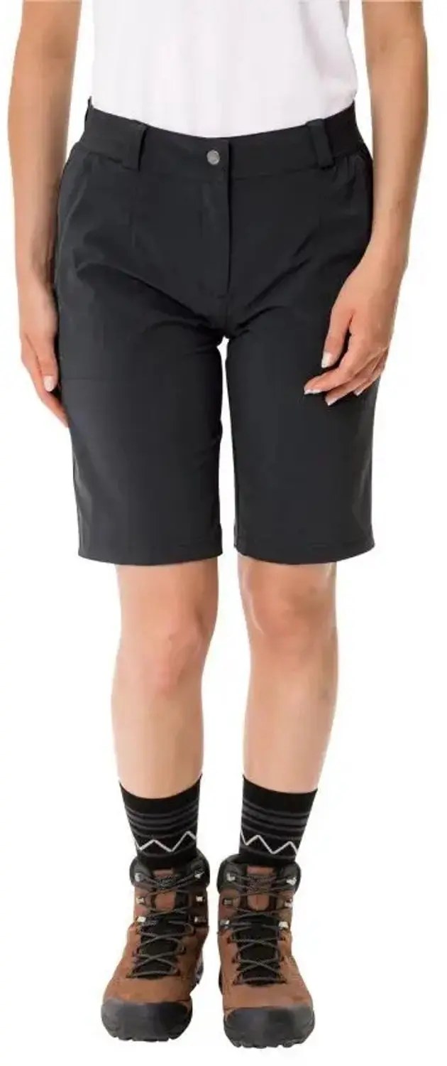VAUDE Farley Stretch Shorts II Dames - Zwart - afbeelding 2 van 6
