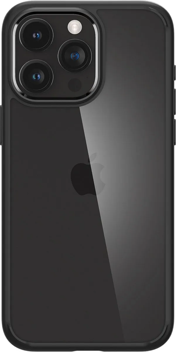 Spigen Ultra Hybrid Hoesje ACS06570 - iPhone 15 Pro Max - Matte zwart