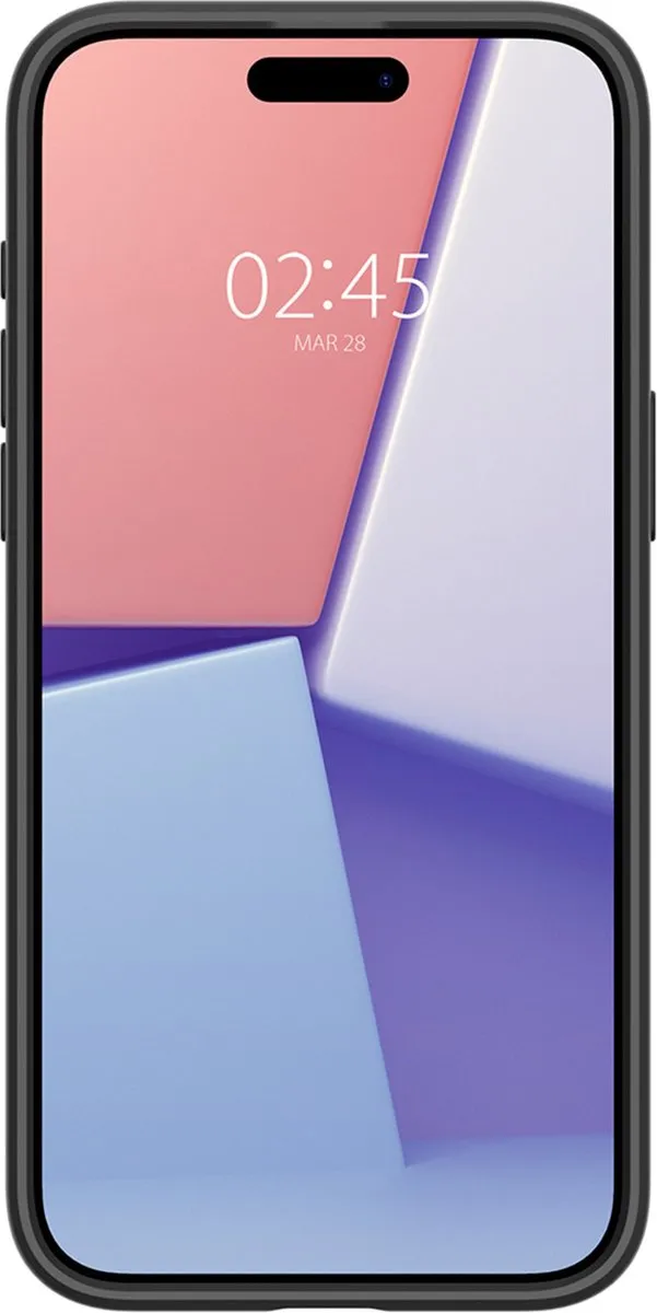 Spigen Ultra Hybrid Hoesje ACS06570 - iPhone 15 Pro Max - Matte zwart