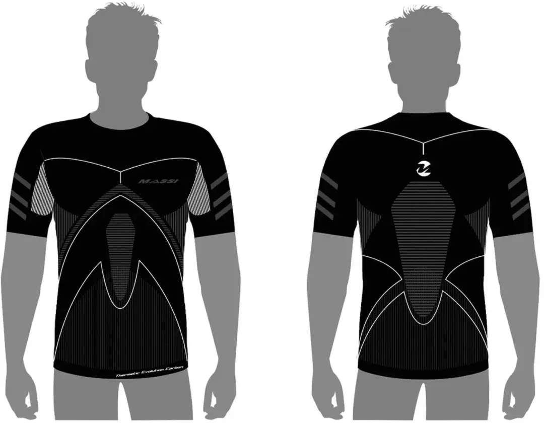 Massi Evolution Thermische Tanktop - Zwart - afbeelding 2 van 4