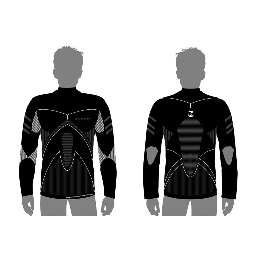 Massi Evolution Thermische Tanktop - Zwart - afbeelding 3 van 4