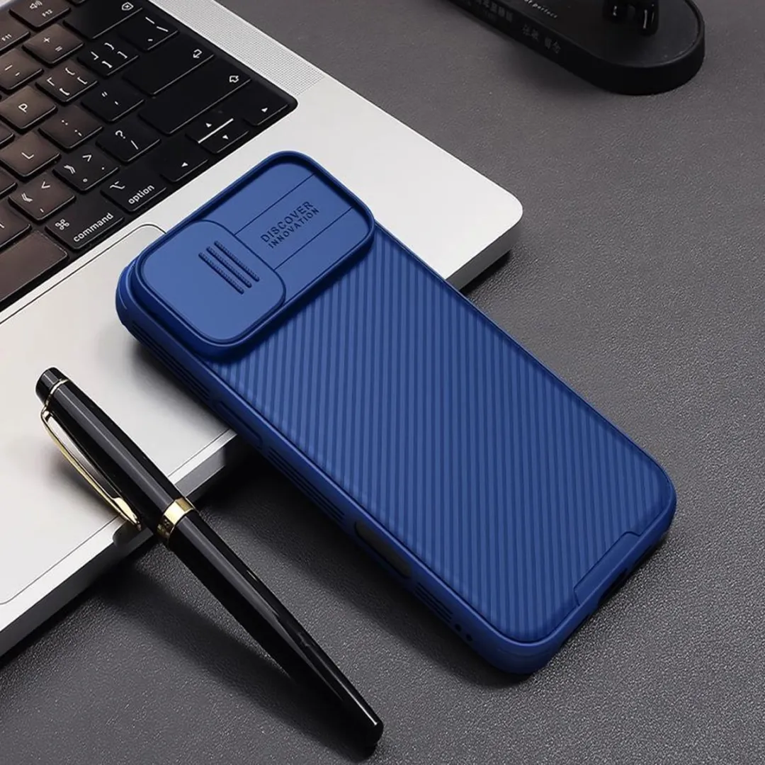 Nillkin CamShield Magnetisch Hoesje iPhone 16 - Blauw - 57983122100