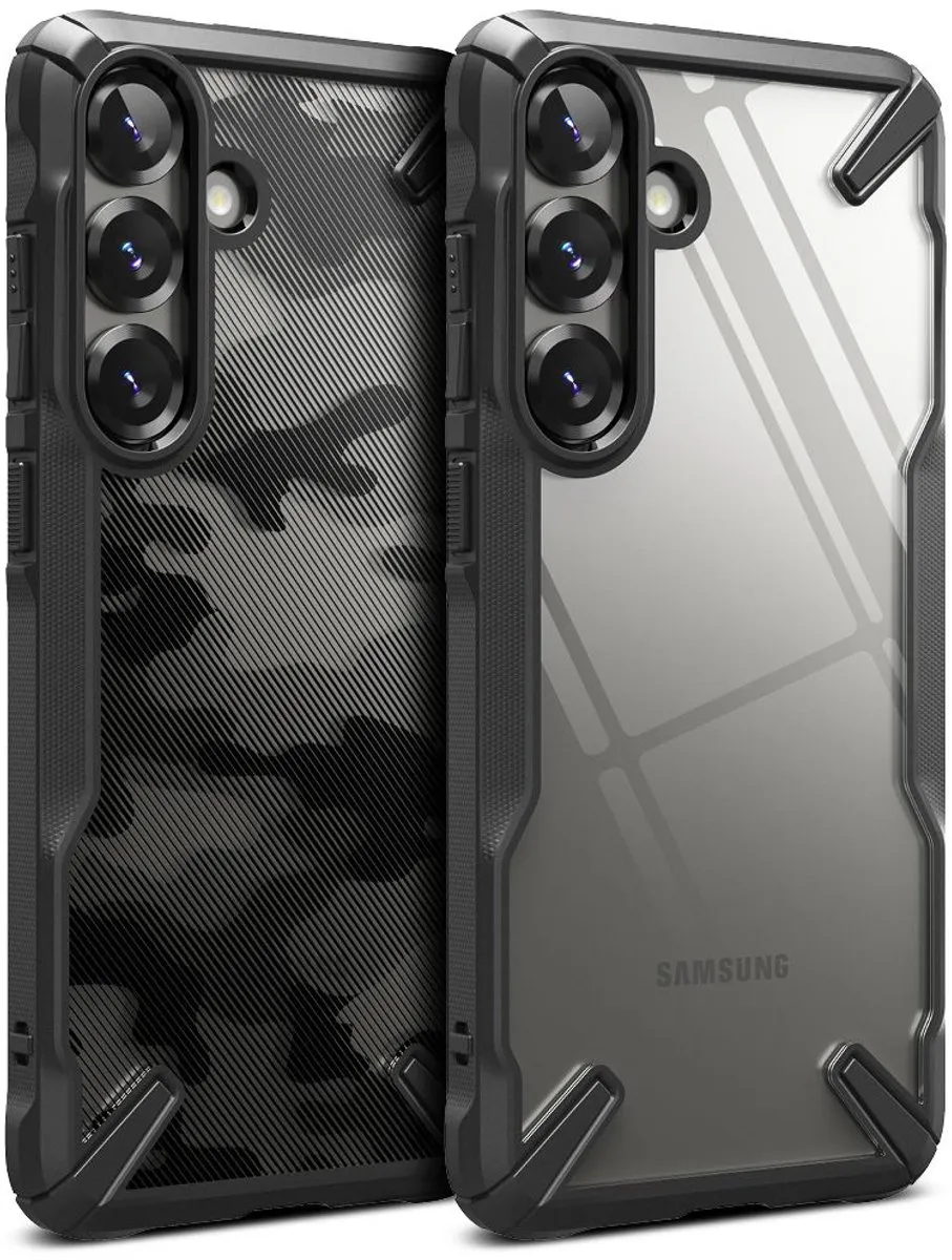 Ringke Fusion X Camo Hoesje - Apple/Samsung - Transparent