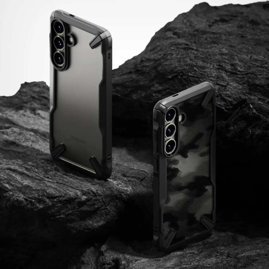 Ringke Fusion X Camo Hoesje - Apple/Samsung - Transparent