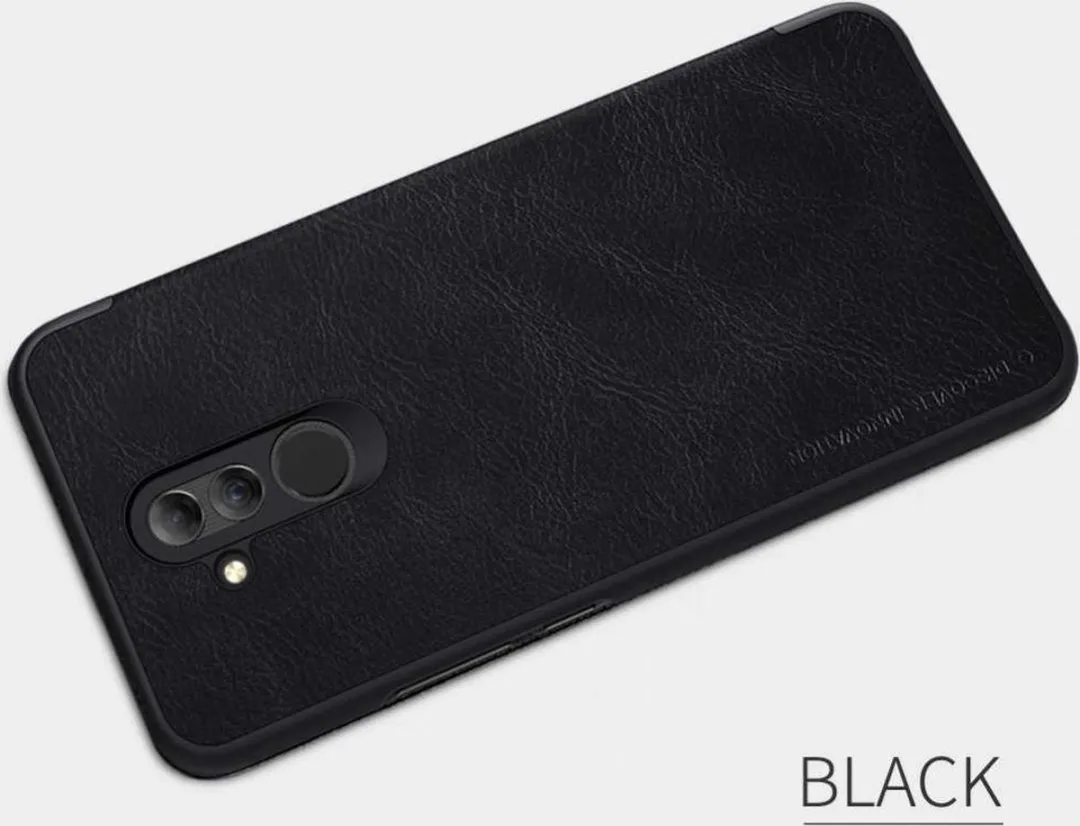 Nillkin Qin Series Hoesje Huawei Mate 20 Lite - Zwart - afbeelding 6 van 6