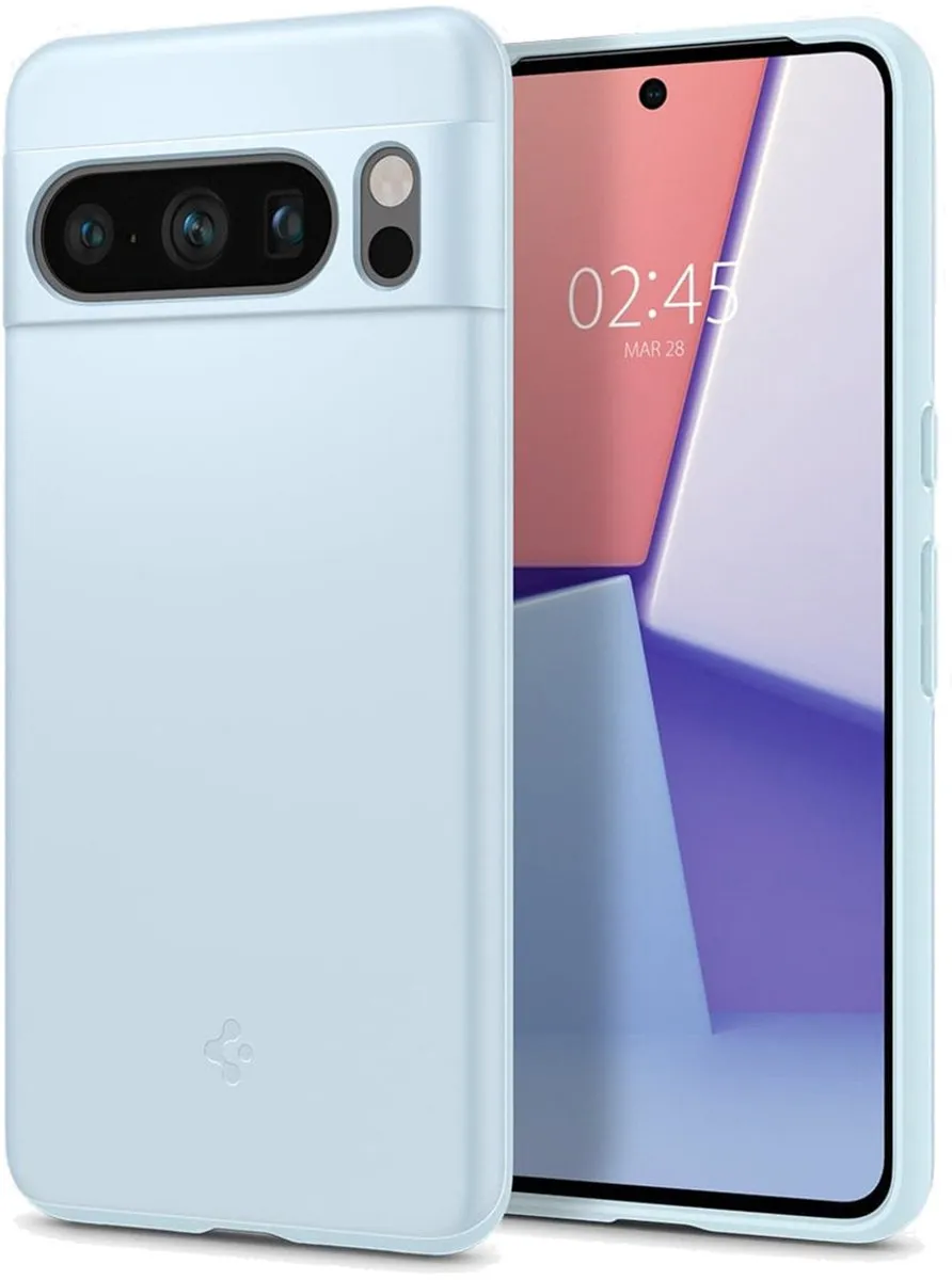 Spigen Thin Fit Hoesje Google Pixel 8 Pro - Blauw - ACS06327