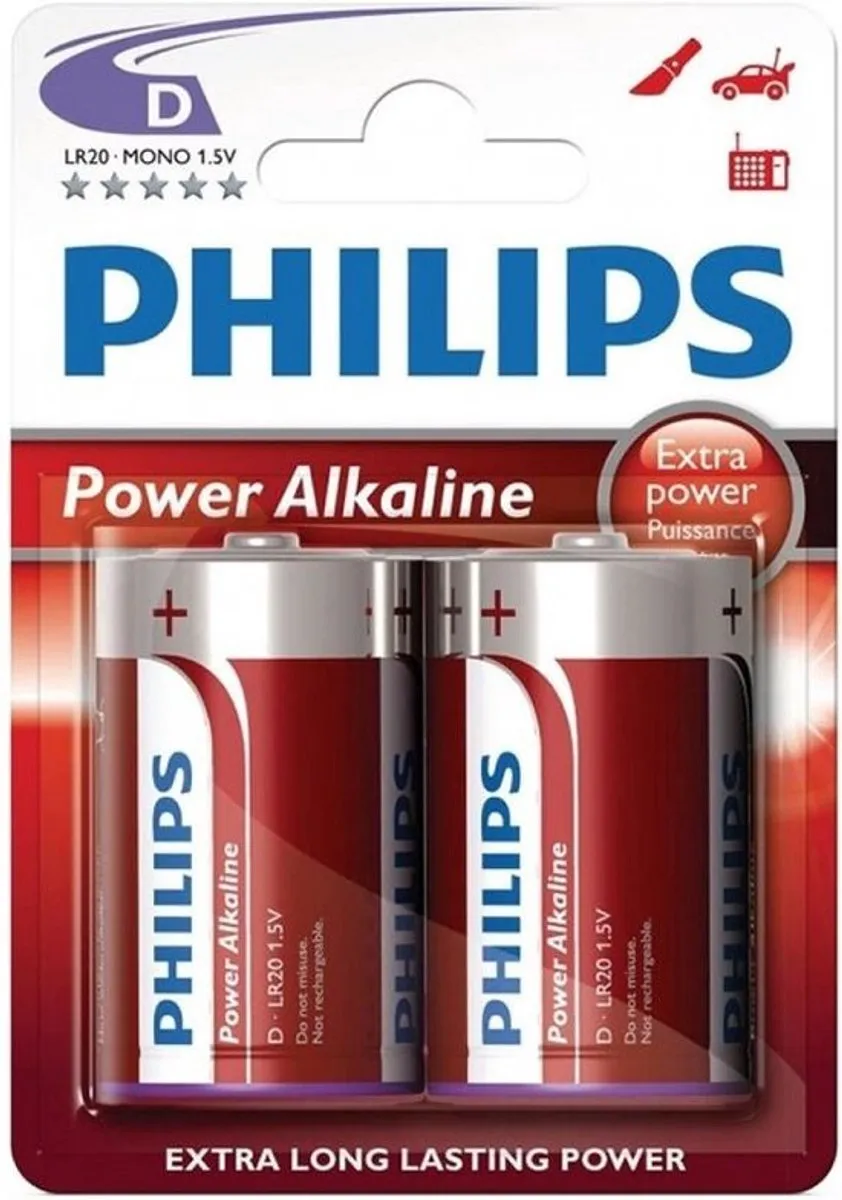 Philips 9V E-Batterij 550mAh - afbeelding 6 van 6