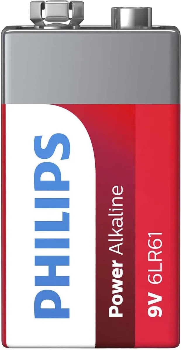 Philips 9V E-Batterij 550mAh